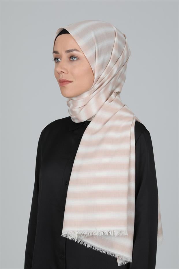 Açık Somon Verona Şal