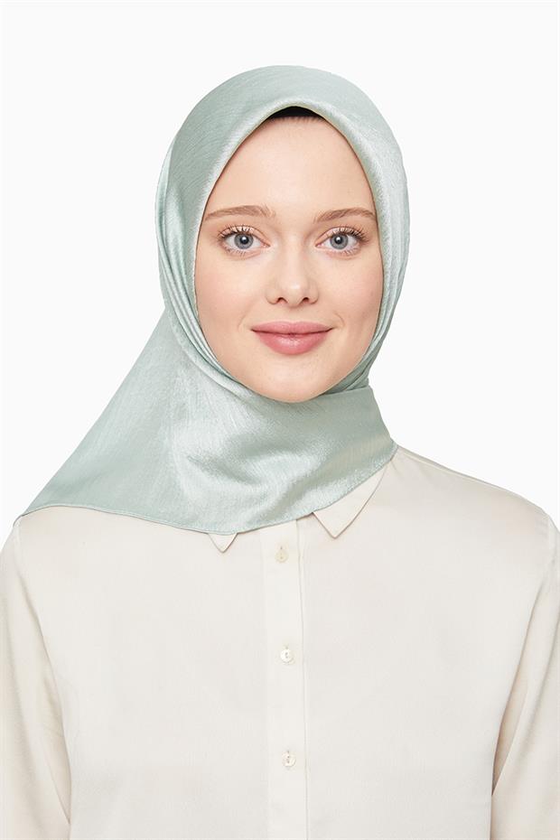 Açık Yeşil Janjan Eşarp