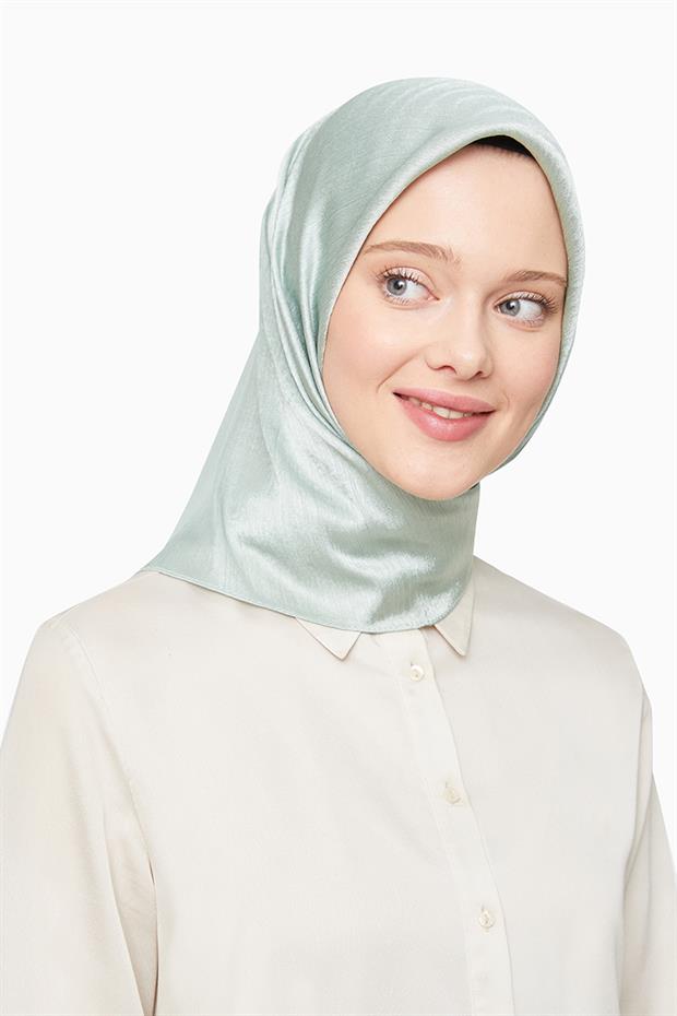 Açık Yeşil Janjan Eşarp