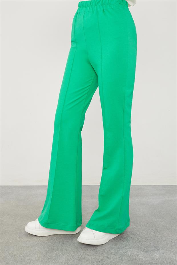 Benetton Beli Lastikli Nervürlüı Pantolon