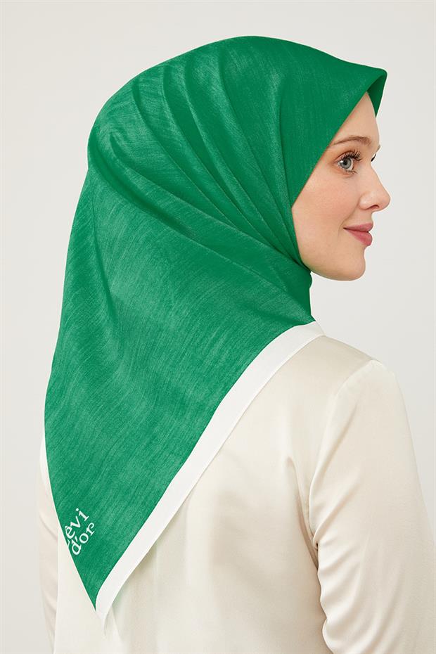 Benetton Biye Renk Geçişli Prag Eşarp