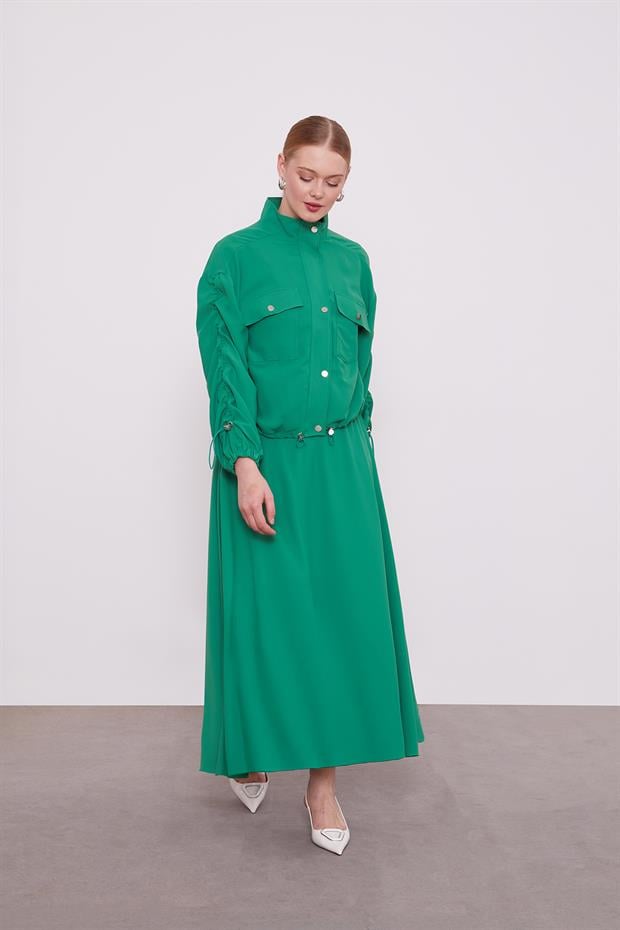 Benetton Bomber Ceketli Etek Takım