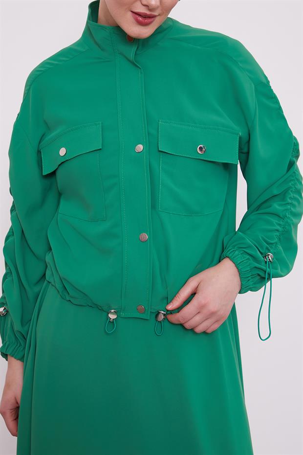 Benetton Bomber Ceketli Etek Takım