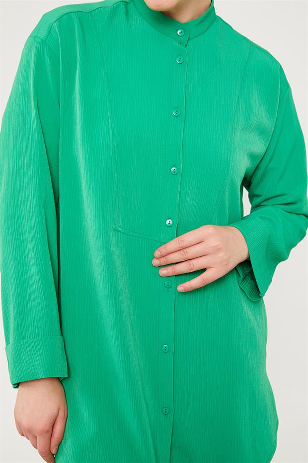 Benetton Hakim Yaka Piliseli İkili Takım