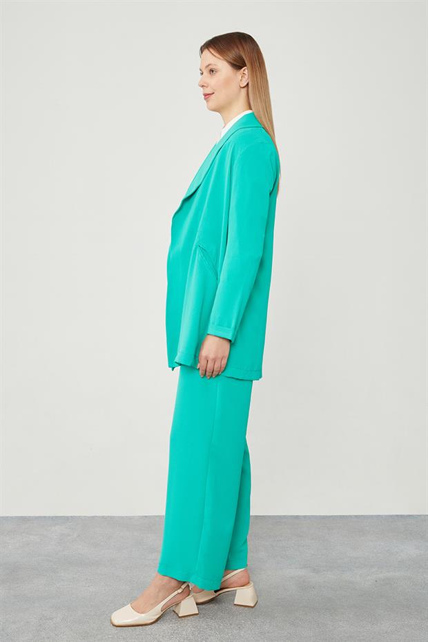 Benetton Şal Yaka Ceket Takım