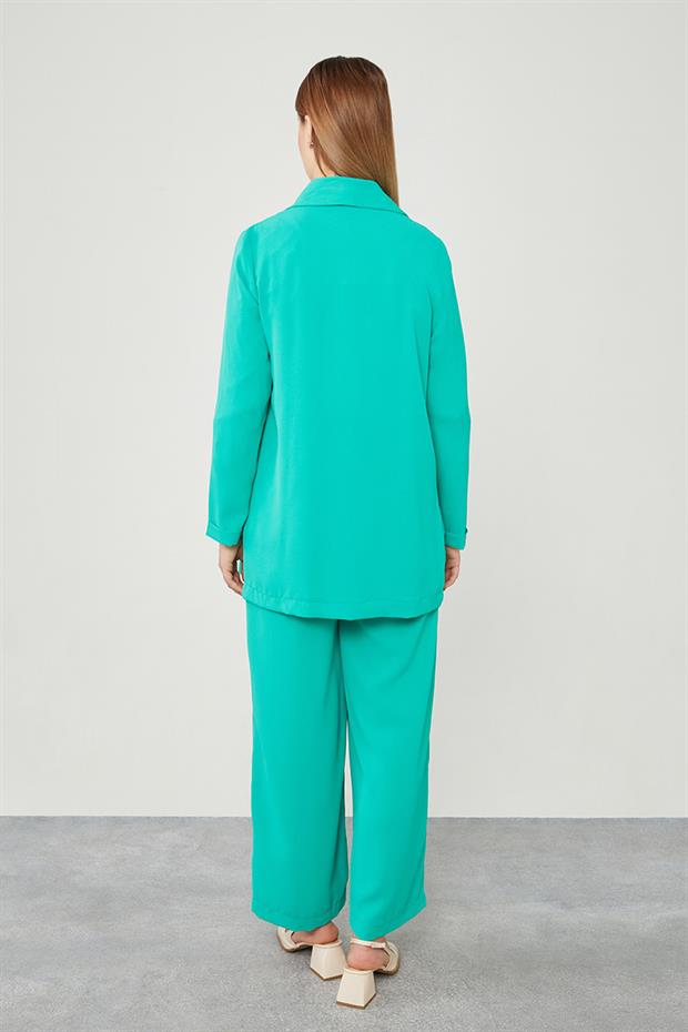 Benetton Şal Yaka Ceket Takım