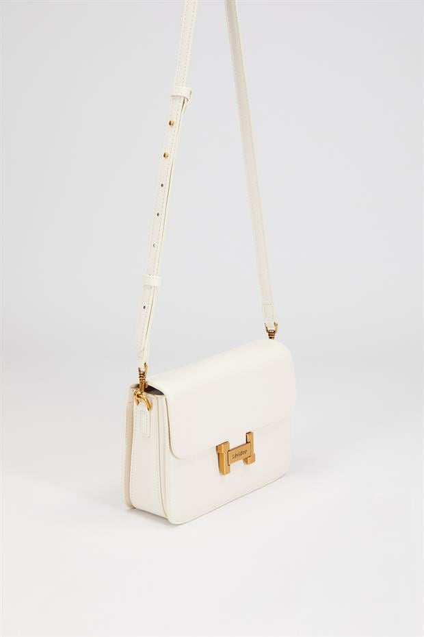 Beyaz Omuz Çantası