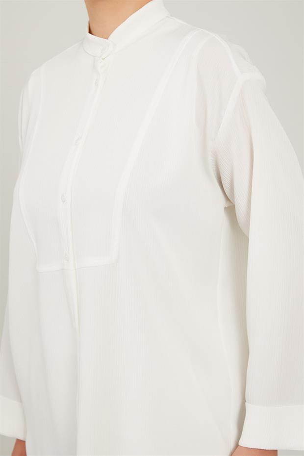 Ekru Hakim Yaka Piliseli İkili Takım