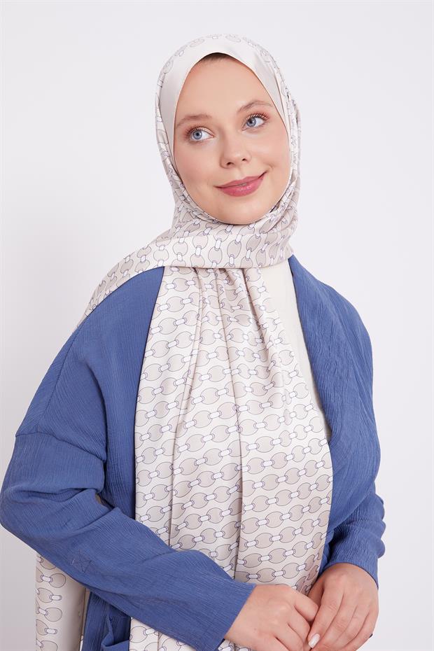 Gold Elips Desen Angel Şal