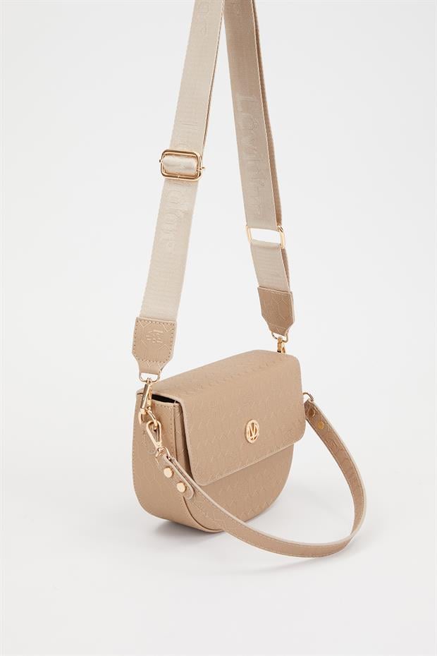 Gold Çift Askılı Omuz Çantası