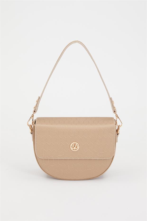 Gold Çift Askılı Omuz Çantası