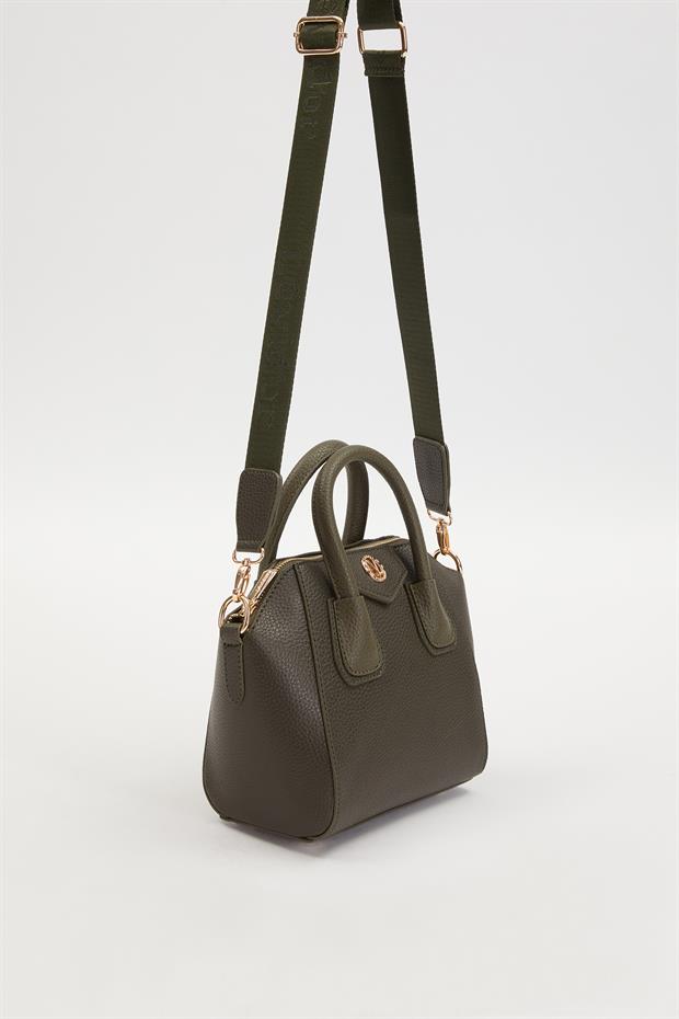 Haki Gizli Cepli El Çantası