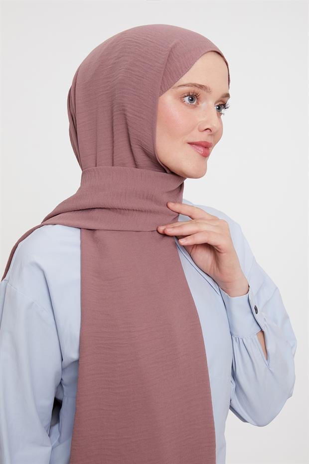 Koyu Leylak Düz Aerobin Şal