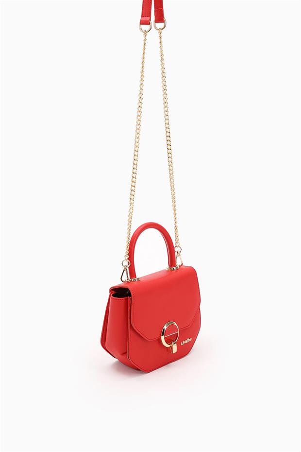 Kırmızı Köşegen Tasarım El Çantası