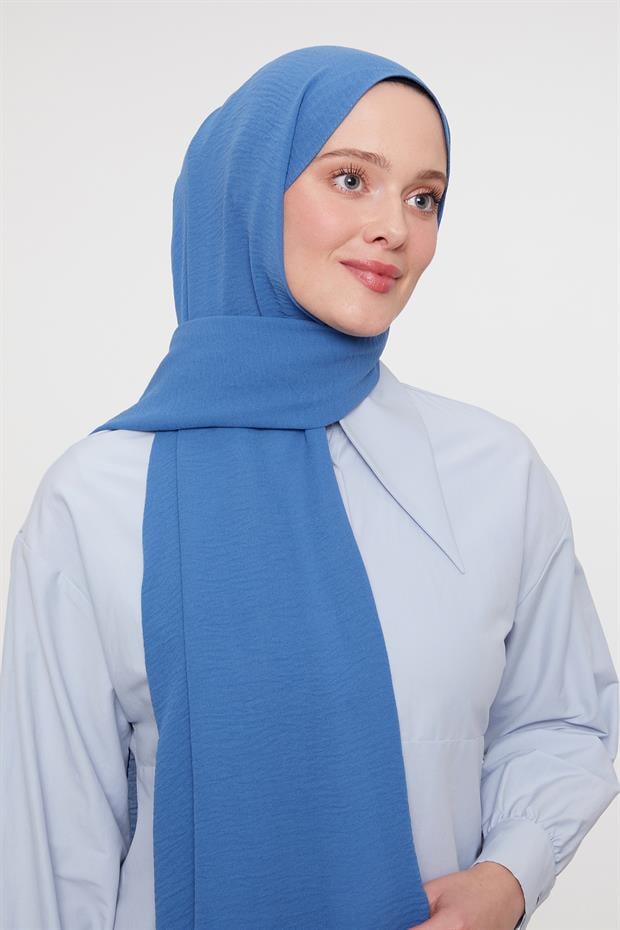 Kot Mavi Düz Aerobin Şal
