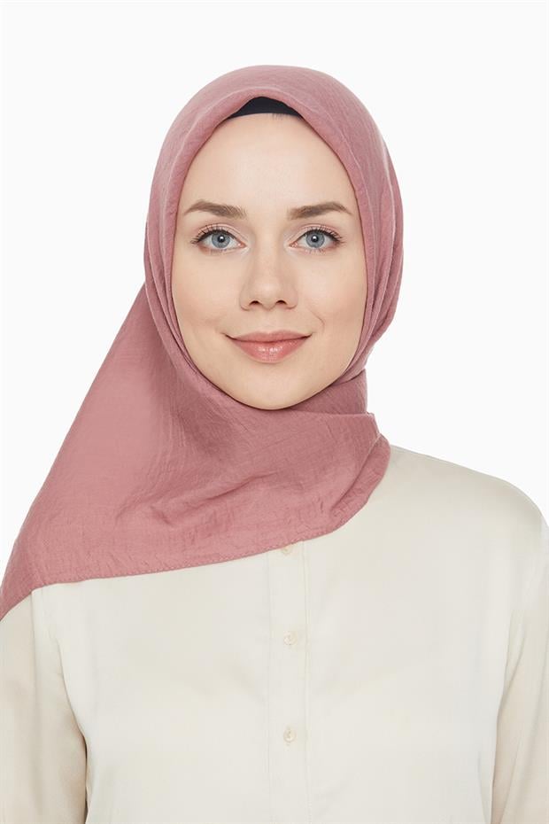 Koyu Pembe Lux Pamuk Cazz Eşarp
