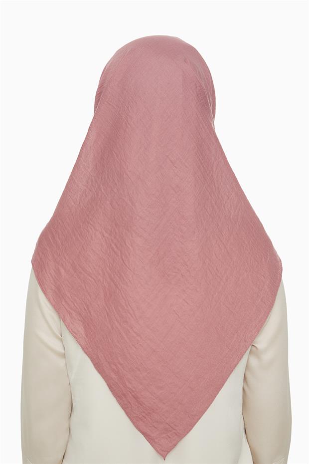 Koyu Pembe Lux Pamuk Cazz Eşarp