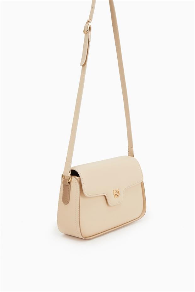 KREM Ayarlanabilir Askılı Omuz Çantası