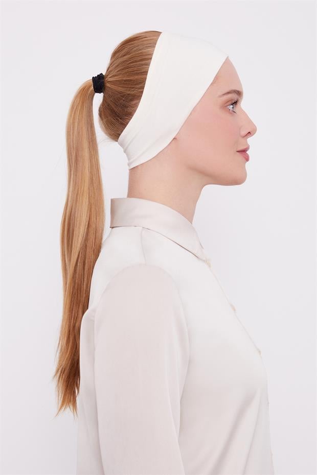 Krem Silikonlu Bandana