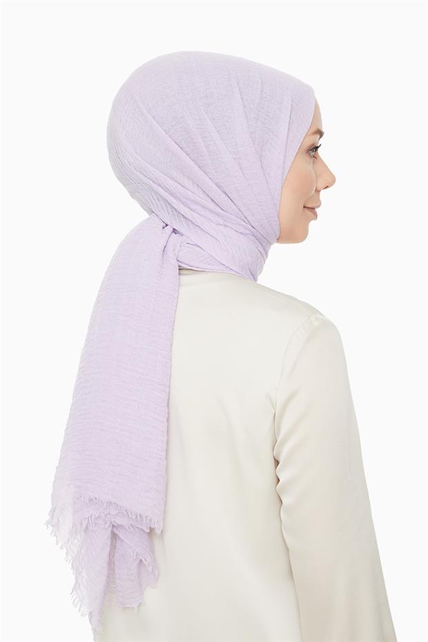Lila Bürümcük Şal
