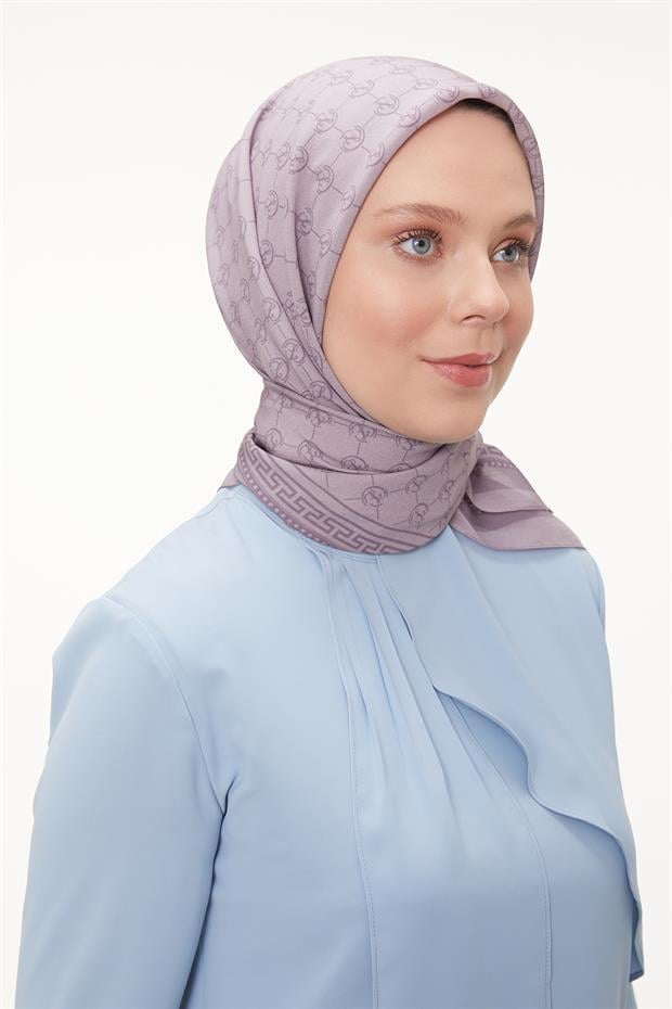 Lila L Desen Aura Eşarp