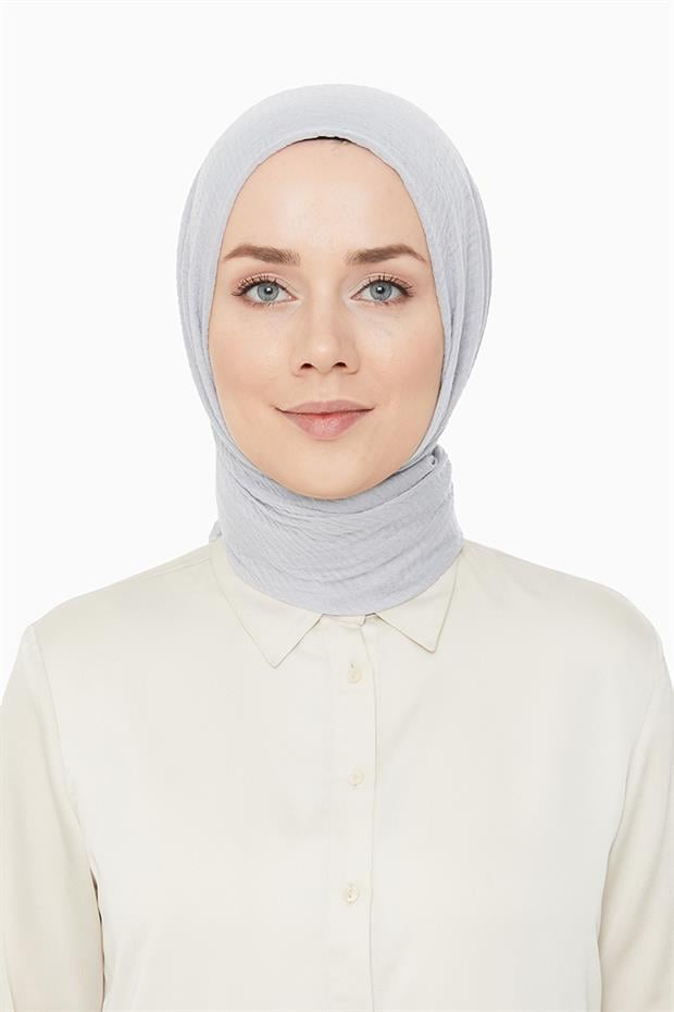 Mat Gri Bürümcük Şal