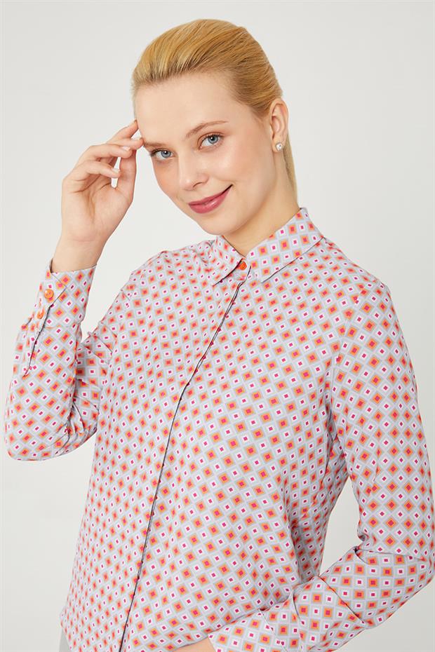 Oranj BLUZ KISA BLUZ