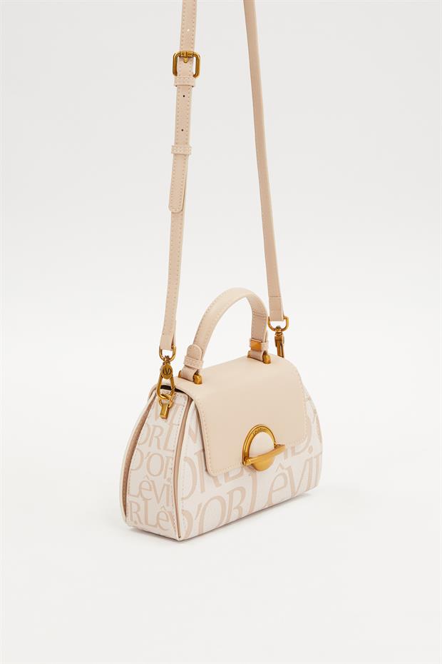 Pembe Halka Detay El Çantası