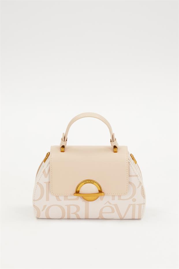 Pembe Halka Detay El Çantası