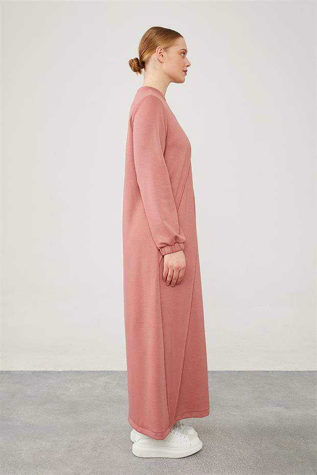 Pudra Taş Detaylı Spor Elbise