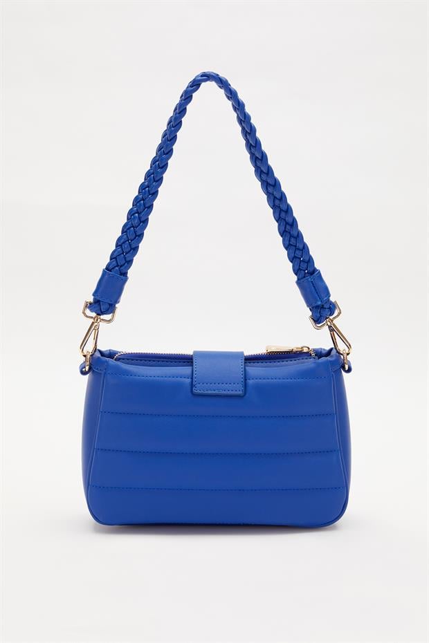 Saks Kapitone Çıkarılabilir Askılı Omuz Çantası