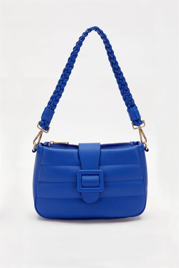 Saks Kapitone Çıkarılabilir Askılı Omuz Çantası