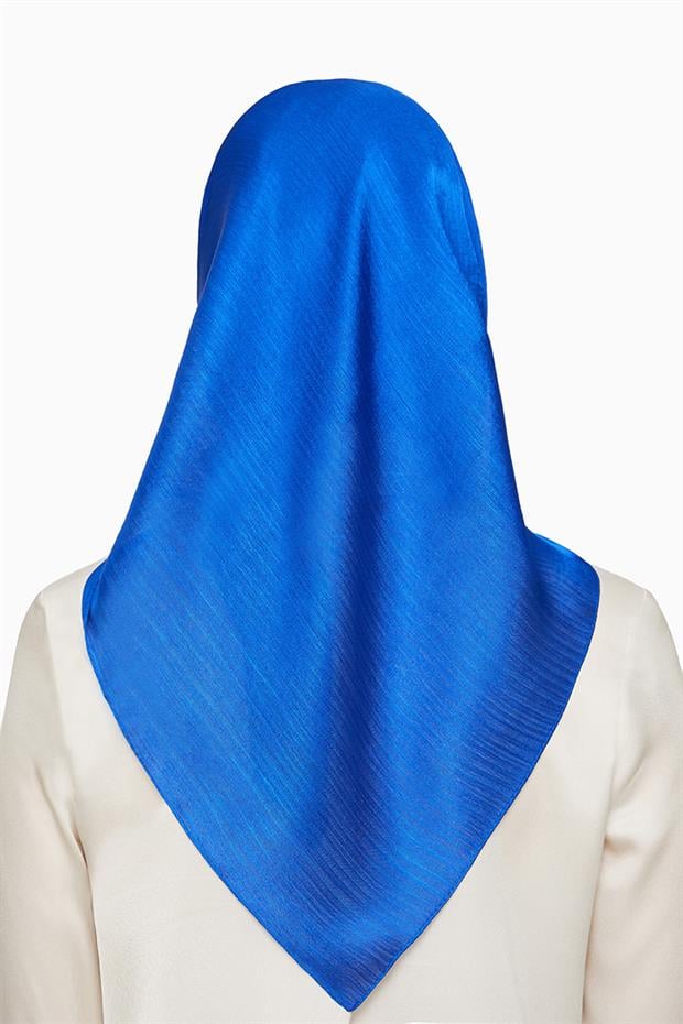 Saks Mavisi Janjan Eşarp