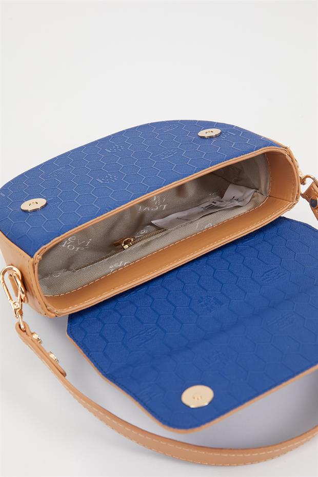 Saks Çift Askılı Omuz Çantası