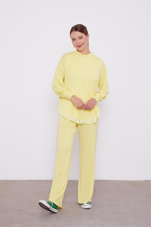 Sarı Şifon Volanlı Spor Takım