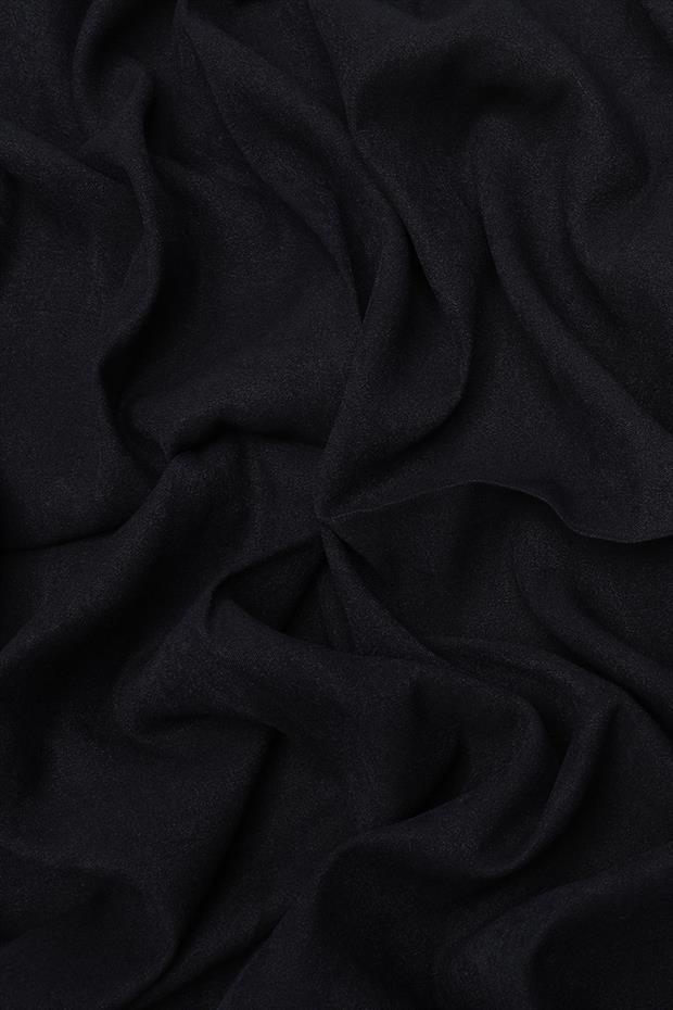 Siyah Saly Abiye Şal