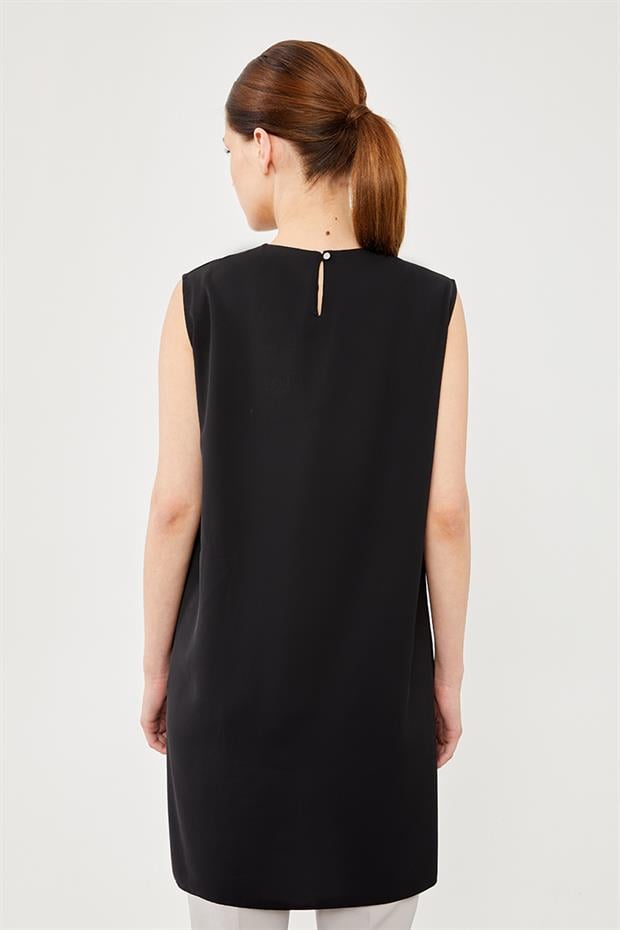 Siyah Sıfır Kol Jesica İçlik