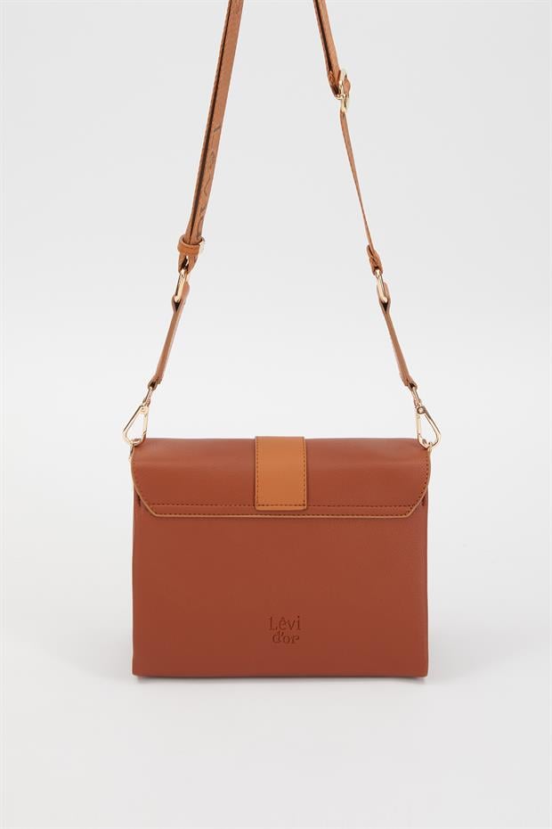 TABA CAMEL Zincir Toka Detay Omuz Çantası