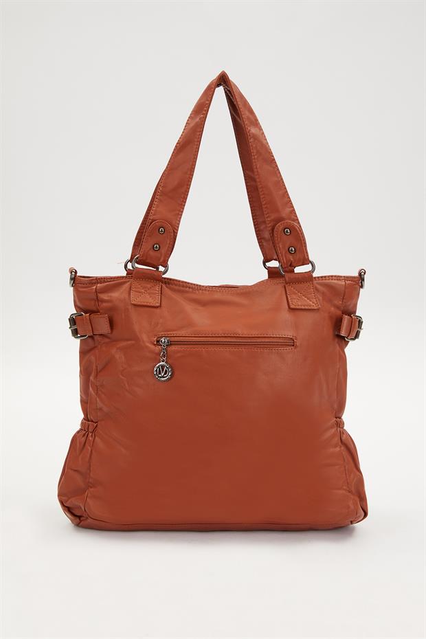 Taba Çepçik Detaylı Omuz Çantası