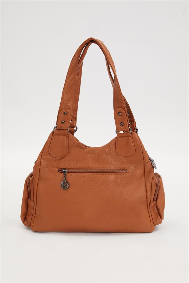 Taba Zımba Kemer Askılı Omuz Çantası