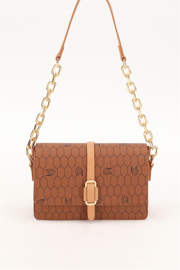 Taba Kemer Detay Omuz Çantası