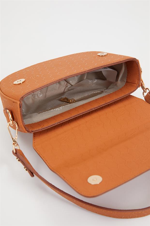 Taba Çift Askılı Omuz Çantası