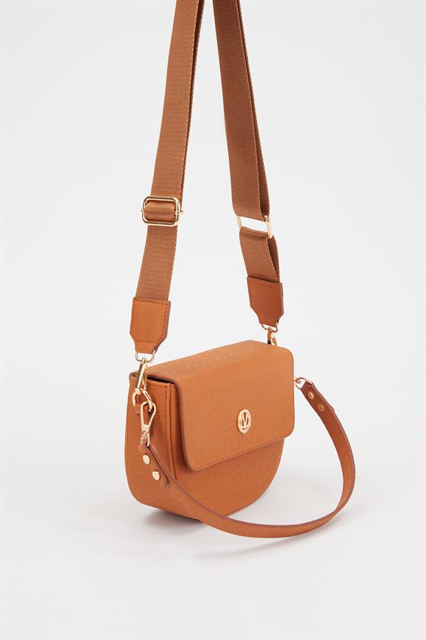 Taba Çift Askılı Omuz Çantası