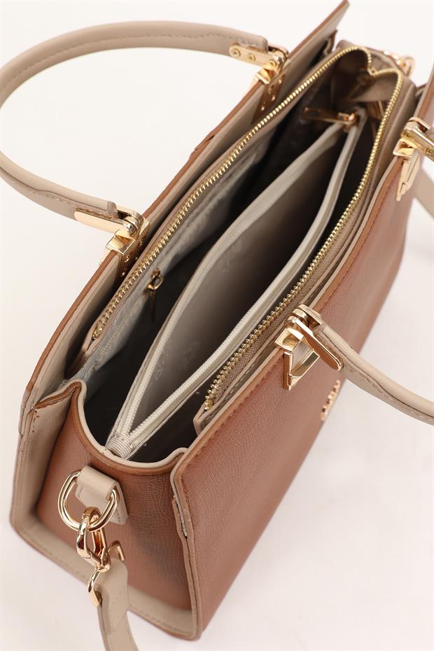 Taba - Vizon Çok Gözlü El Çantası