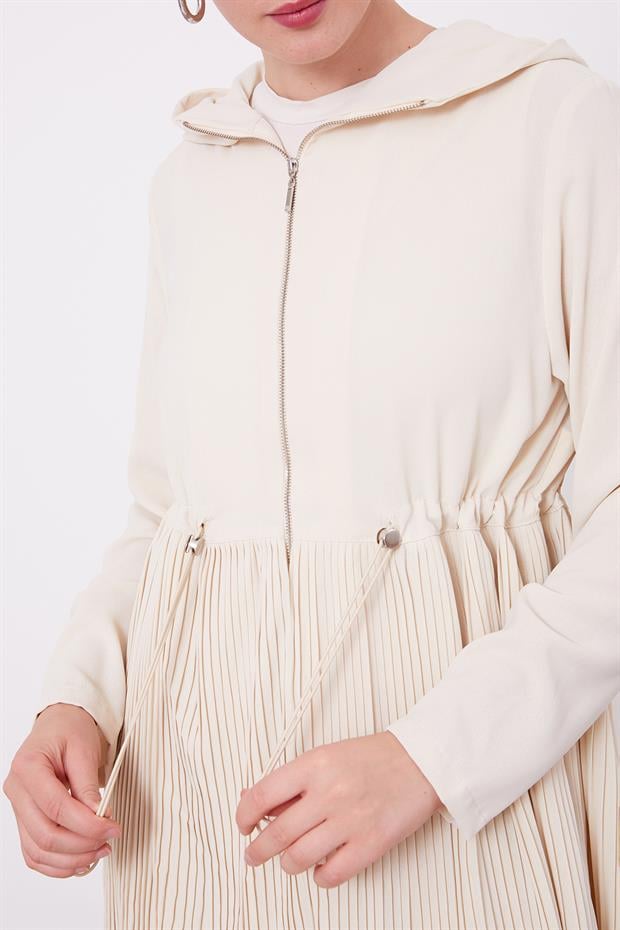 Taş Kapusonlu Beli İp Buzgulu İkili Takım