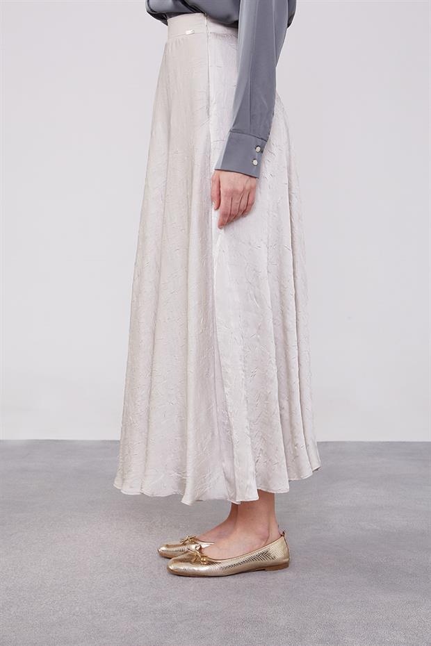 Taş Kraş Saten Etek