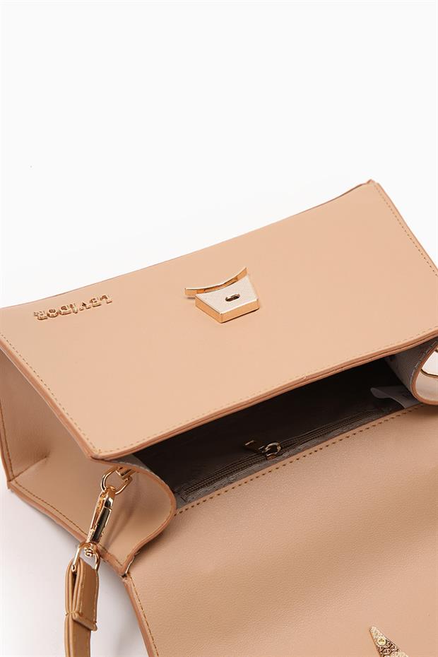 Vizon Petek Baskılıı El Çantası