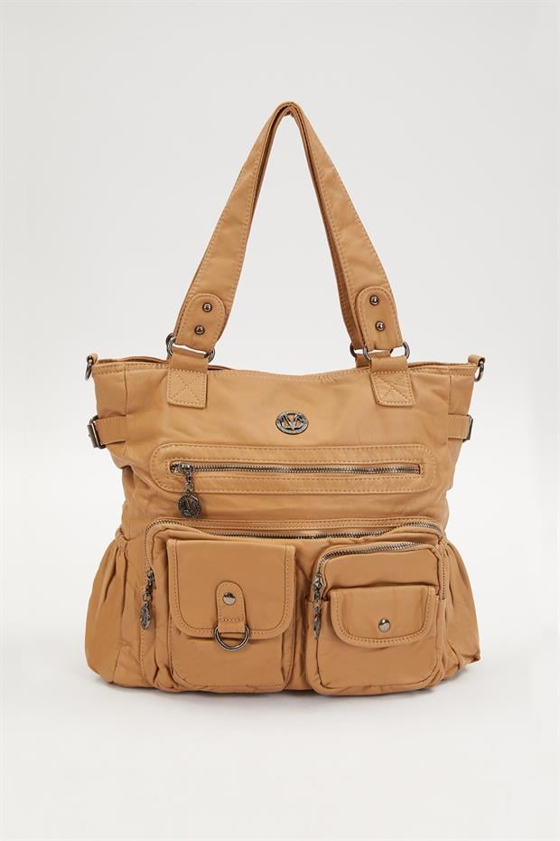 Vizon Çepçik Detaylı Omuz Çantası
