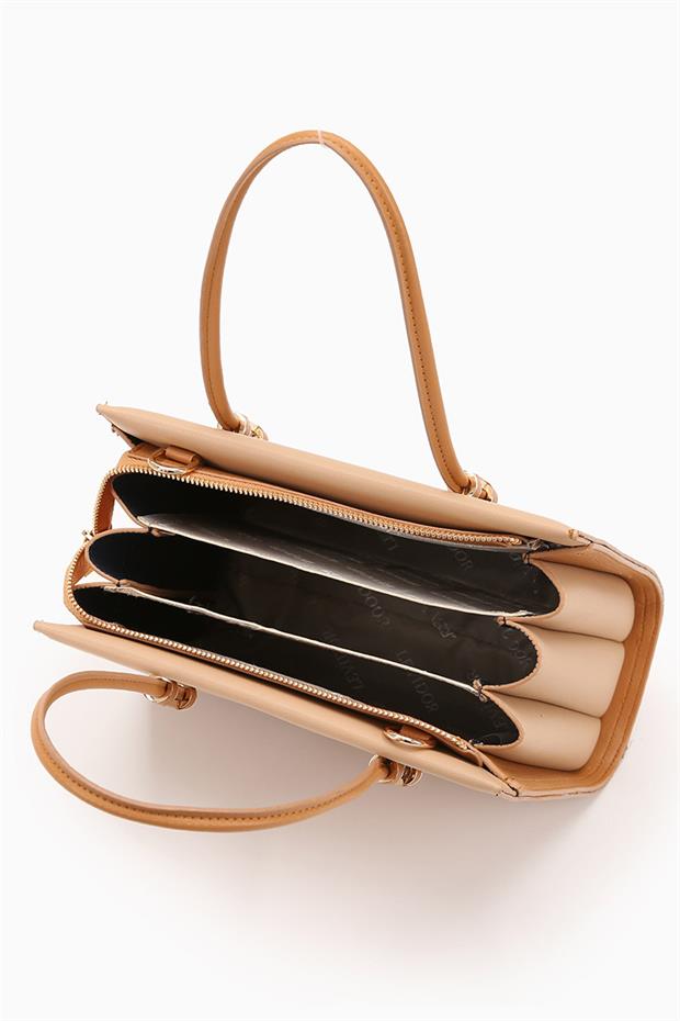 Vizon Çok Bölmeli El Çantası