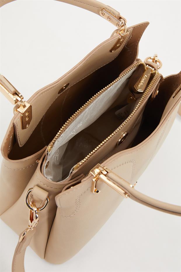 Vizon Dikiş Detaylı El Çantası